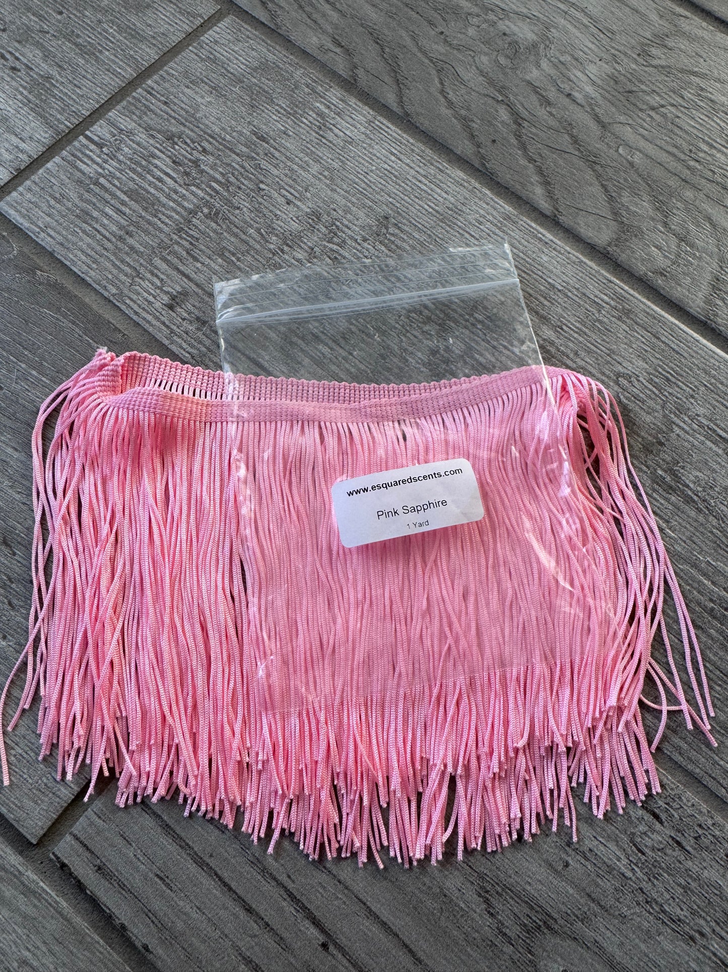 Pink Sapphire Fringe