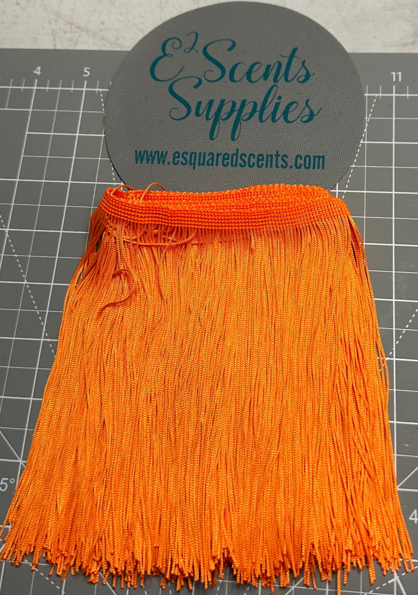 Neon Orange Fringe