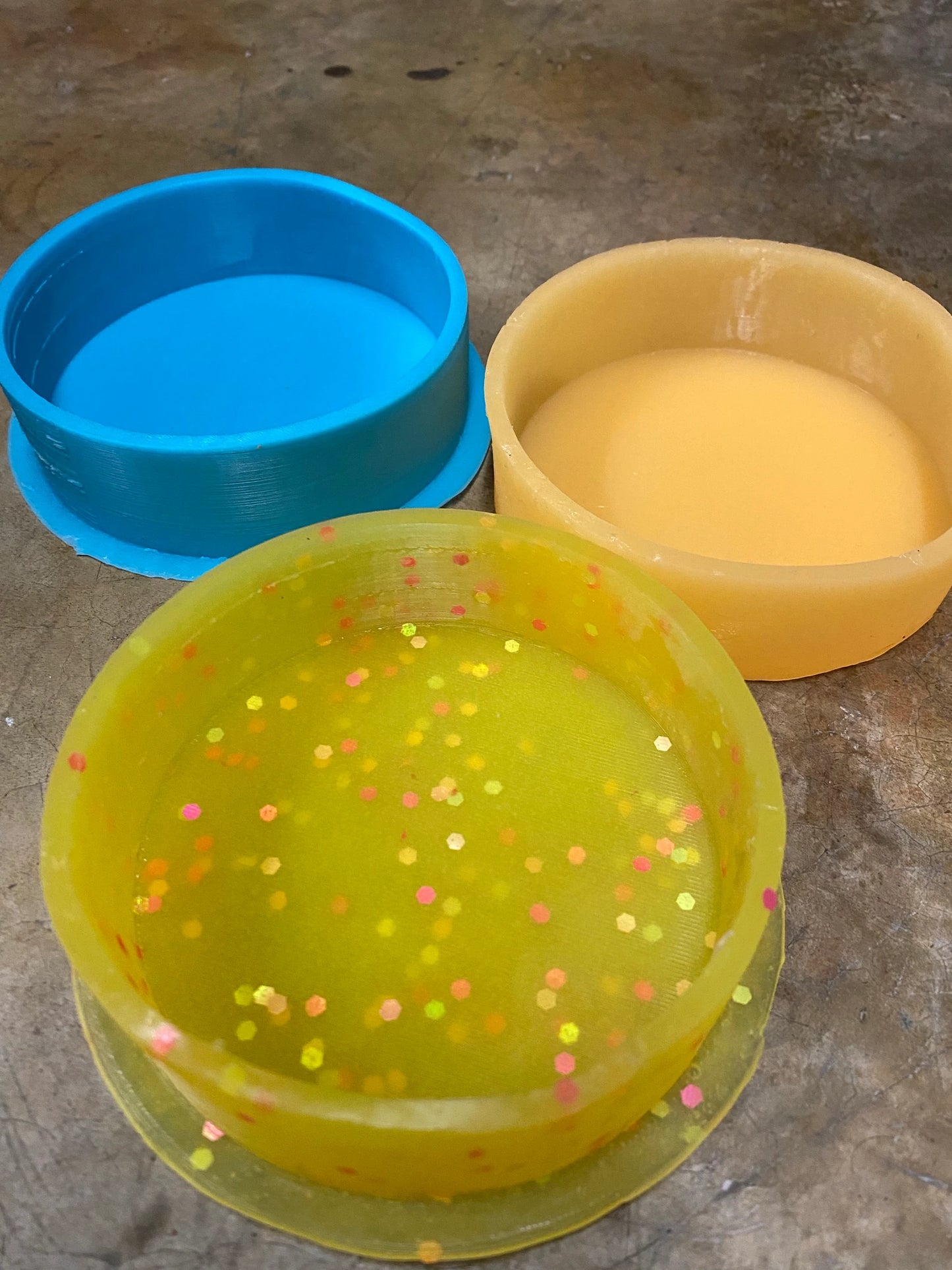 Circle Silicone Mold 4x4 x 1" deep