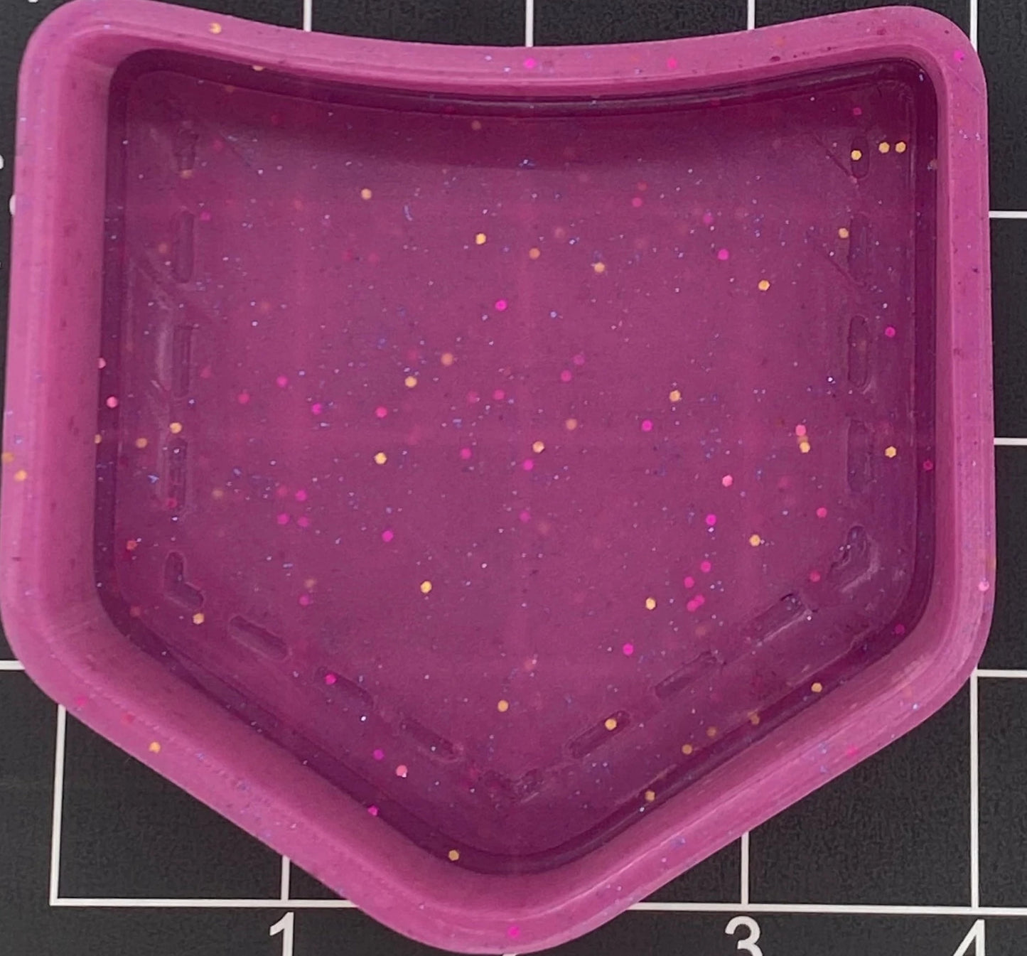 Pocket Silicone Mold 4”W x 3.75”H x 1" deep