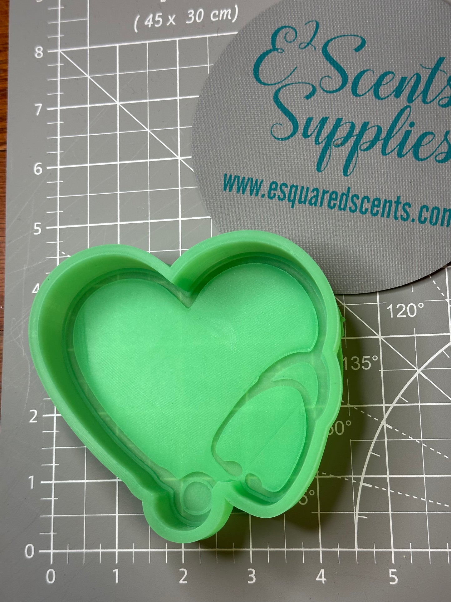 Stethoscope Heart Silicone Mold