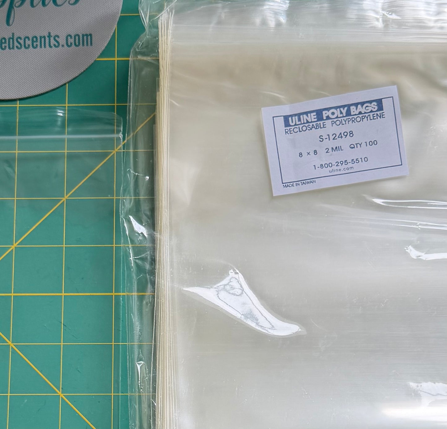 Polypropylene Scent Proof Bag - 8x8