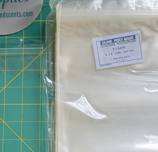 Polypropylene Scent Proof Bag - 8x8
