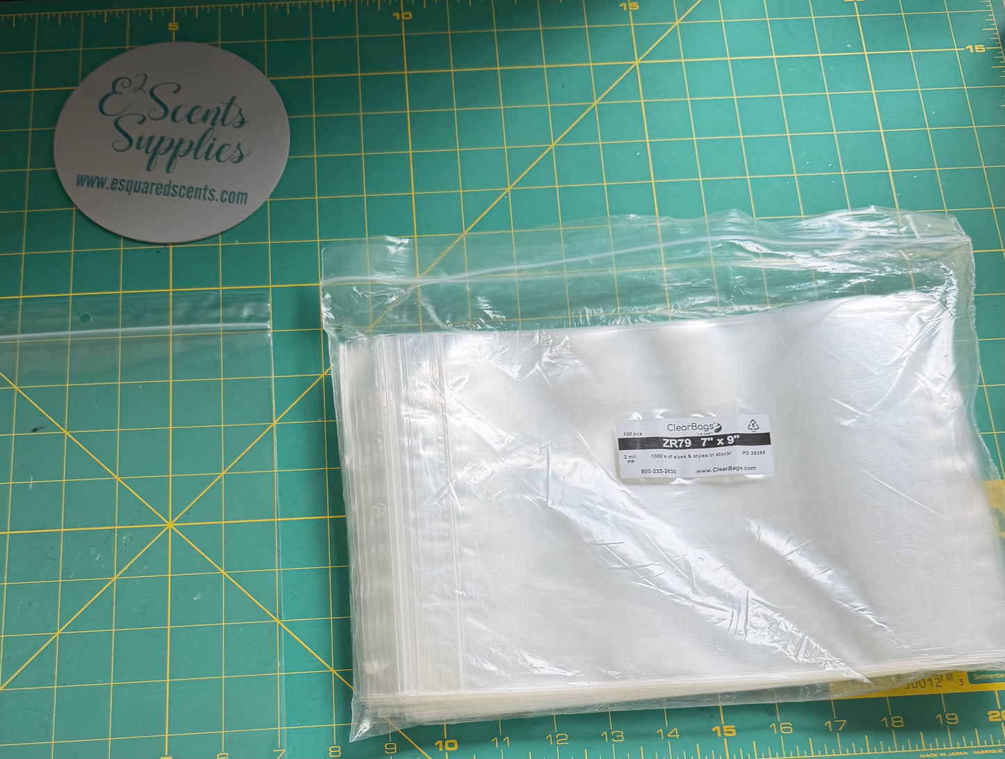 Polypropylene Scent Proof Bag - 7x9