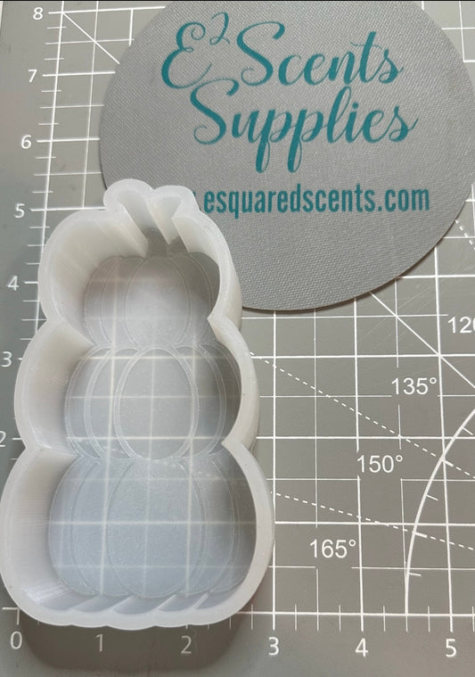 3 Tier Stacked Pumpkins Mold