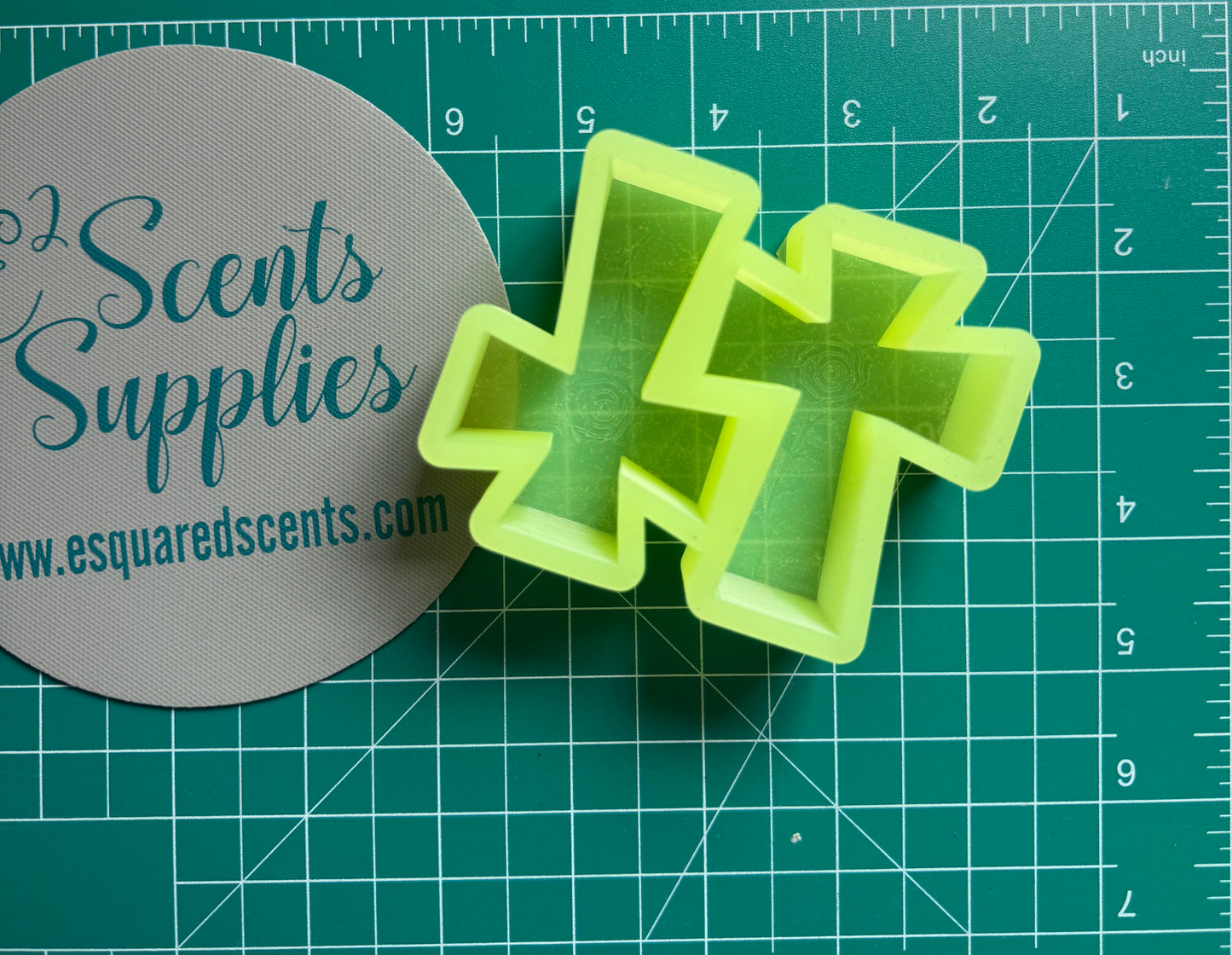 Double Rose Cross Mold