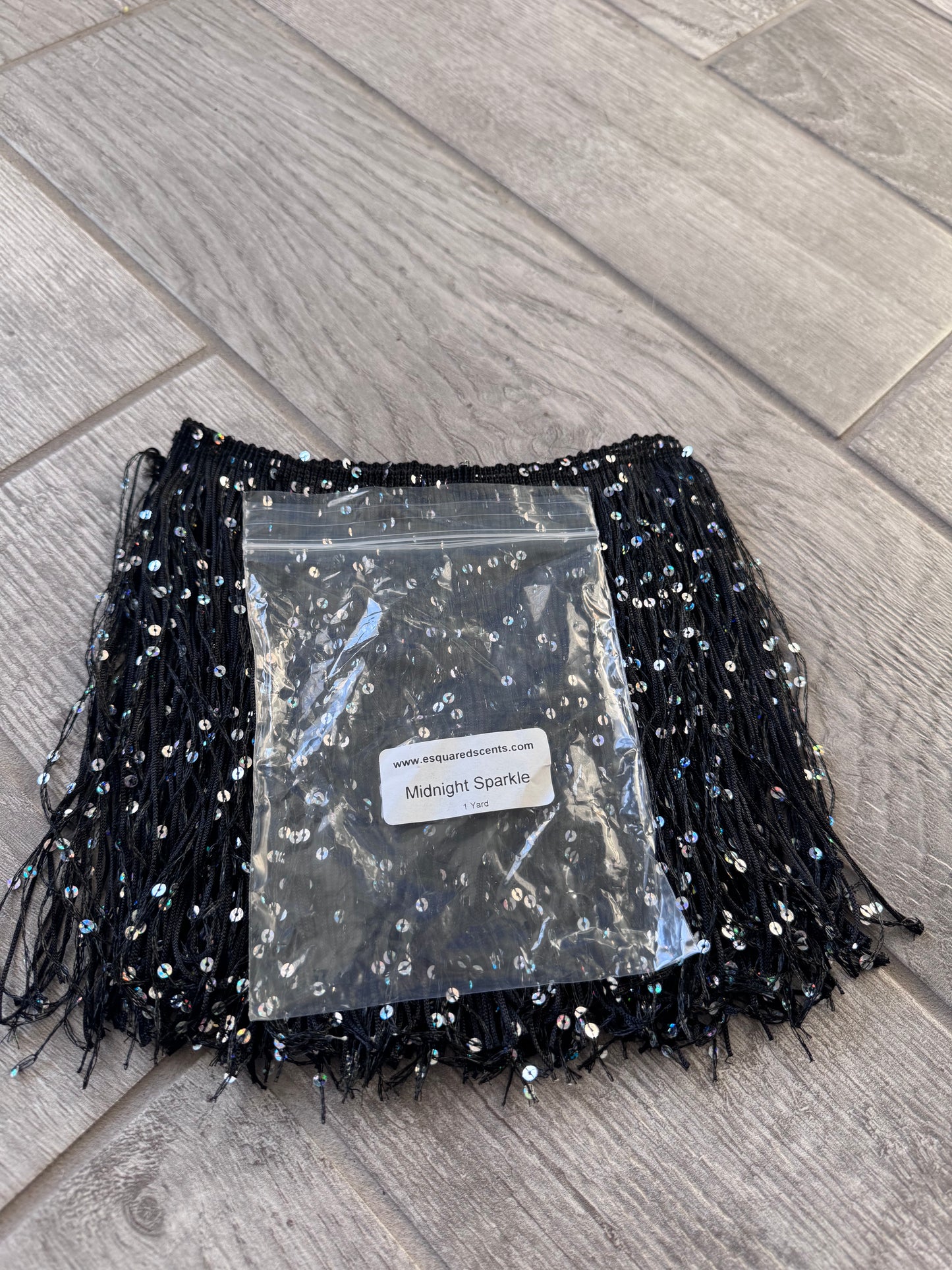 Midnight Sparkle Fringe