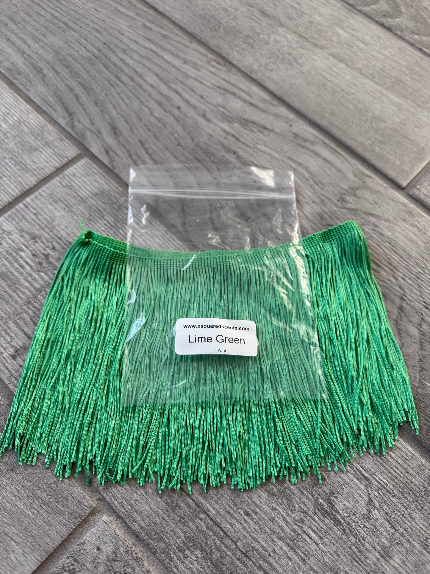 Lime Green Fringe