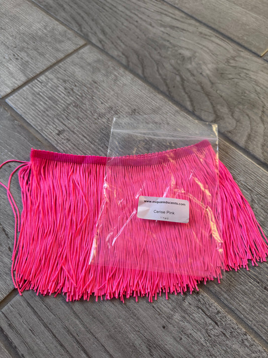 Cerise Pink Fringe