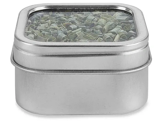 Square 2 Inch Tin