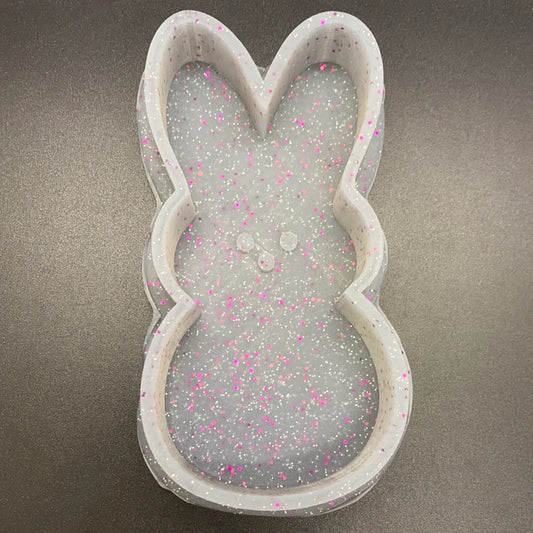 Marshmallow Bunny Silicone Mold 6” T x 3” W x 1” D