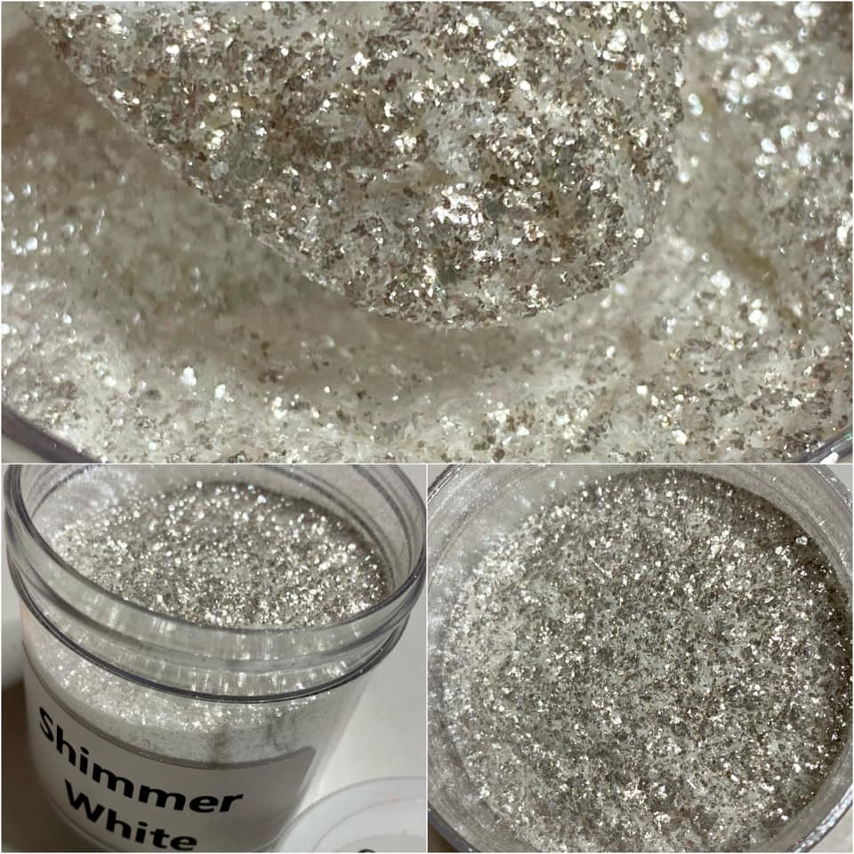Silver White Mica Powder - Ms. Diggz Glitter 's Ko-fi Shop - Ko-fi ❤️ Where  creators get support from fans through donations, memberships, shop sales  and more! The original 'Buy Me a